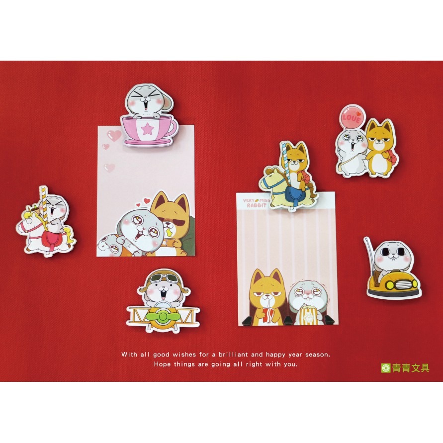 創意磁鐵 好想兔 強力磁鐵 強磁 磁扣 可愛磁鐵 辦公 辦公室小物 冰箱磁吸 教學 白板 貨架 冰 小紅書同款 生日禮物-細節圖7