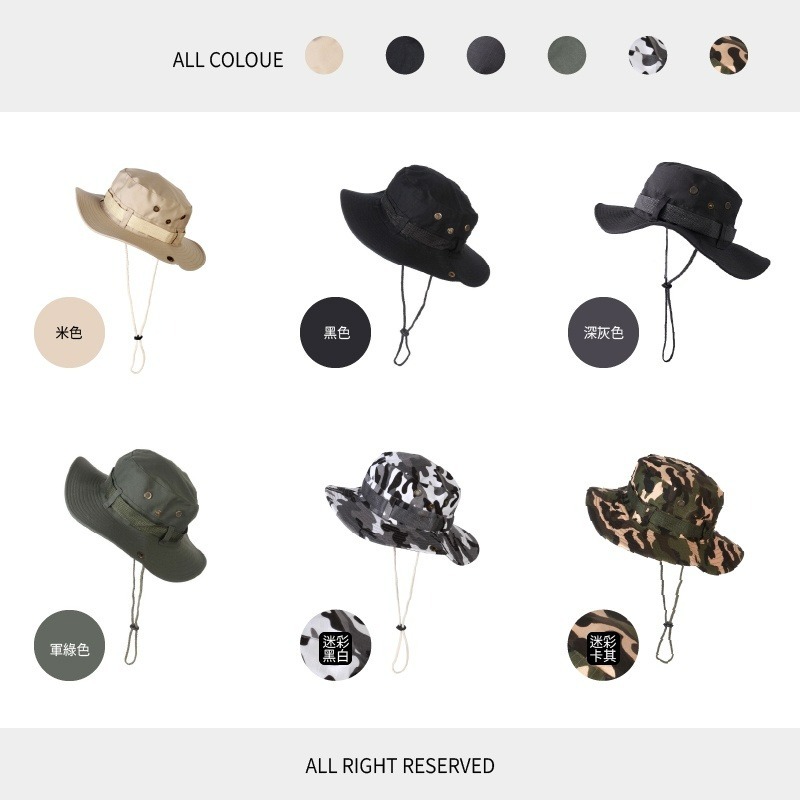 日系漁夫帽 奔尼帽 漁夫帽 登山帽 外出帽 遮陽帽 透氣漁夫帽 抽縄漁夫帽 戶外 登山 太陽帽 防 小紅書同款 生日禮物-細節圖9