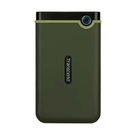 《SUNLINK》TRANSCEND 25M3S 創見 2TB  軍規防震 行動硬碟 黑色/軍綠色-細節圖2