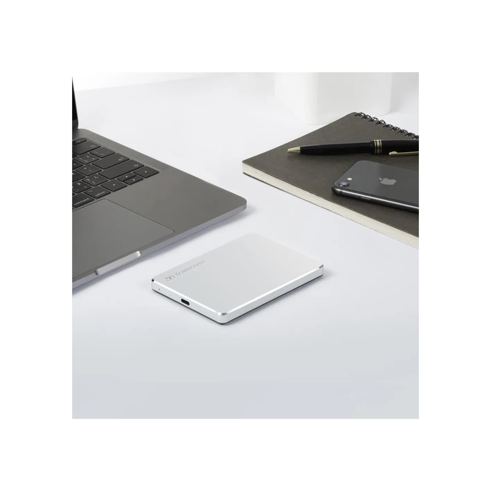 《SUNLINK》Transcend 創見2TB 2T 25C3S 輕薄 2.5吋 Type C 行動硬碟-細節圖3