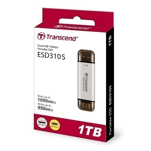 《SUNLINK》Transcend 創見 ESD310C USB3.2/Type C 2TB 雙介面固態行動碟-細節圖3