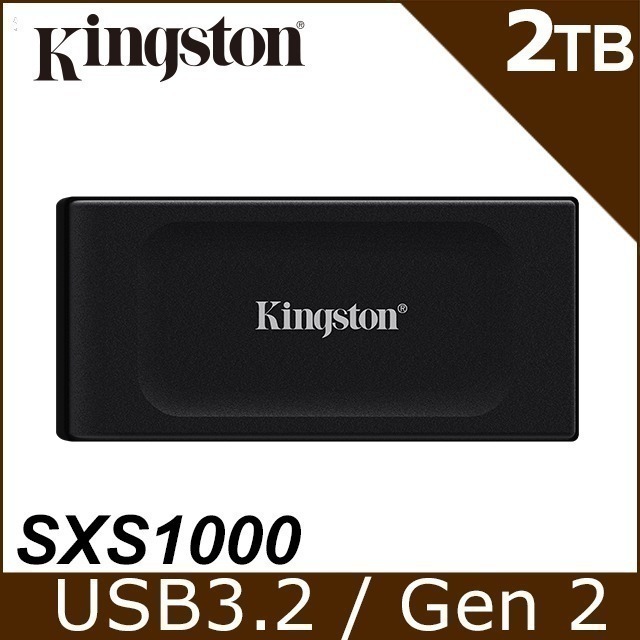 《SUNLINK》金士頓 Kingston XS1000 2TB 2T 行動固態硬碟 公司貨 5年保