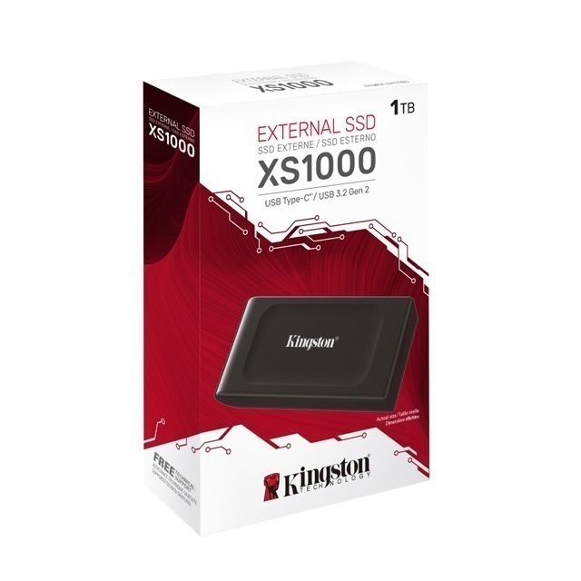 《SUNLINK》金士頓 Kingston XS1000 2TB 2T 行動固態硬碟 公司貨 5年保-細節圖2