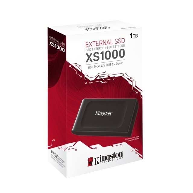 《SUNLINK》金士頓 Kingston XS1000 2TB 2T 行動固態硬碟 公司貨 5年保-細節圖2