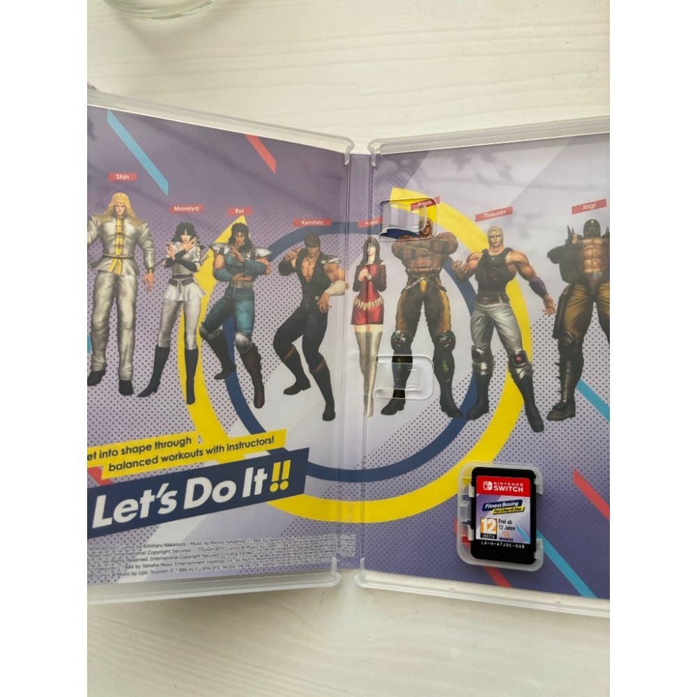 ◑斷捨離◐ Nintendo Switch 任天堂 健身拳擊 - 北斗神拳 國際版 只玩過一次-細節圖2