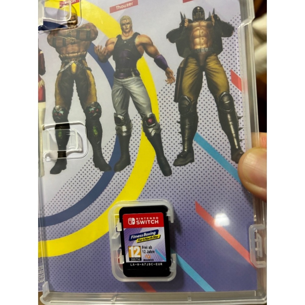 ◑斷捨離◐ Nintendo Switch 任天堂 健身拳擊 - 北斗神拳 國際版 只玩過一次-細節圖4