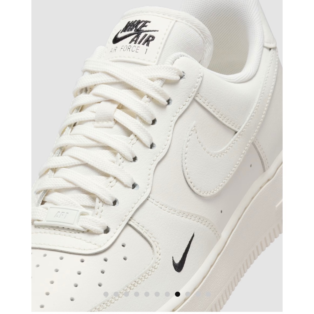 Nike Air Force 黑色小勾-細節圖3