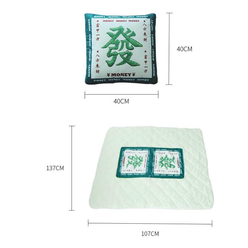 現貨✨聖誕交換禮物🎁抱富發財抱枕毯 雙用抱枕毯-細節圖6