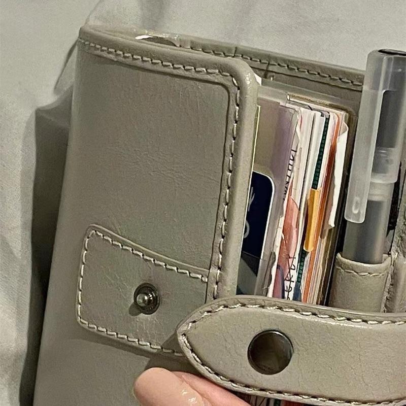 現貨♡皮質活頁手賬本M5 5孔活頁本 質感皮革手帳筆記 旅遊筆記 小紅書 粉色 薄荷巧克力 熱門 手帳 素材 紀錄-細節圖9