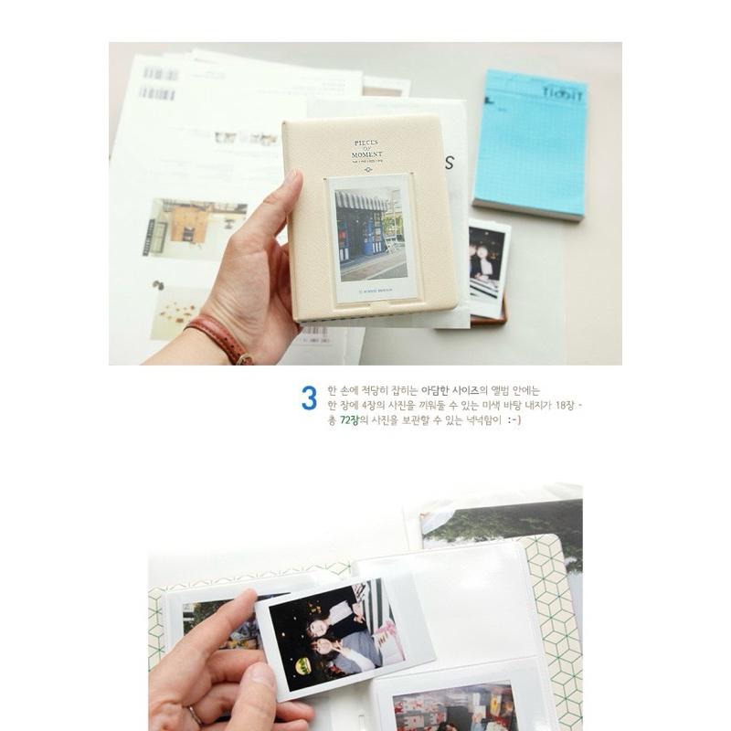 現貨✨拍立得收納本 拍立得相簿 拍立得相本三寸照片收藏 拍立得保存 文青手帳收納-細節圖9