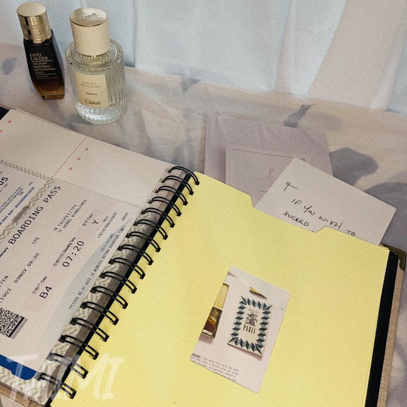 現貨✨韓國票根收納冊 演唱會門票收納機票整理收納 登機證收納收藏 票卷收藏本 票根收納本票根整理 手帳收藏機票收納-細節圖4