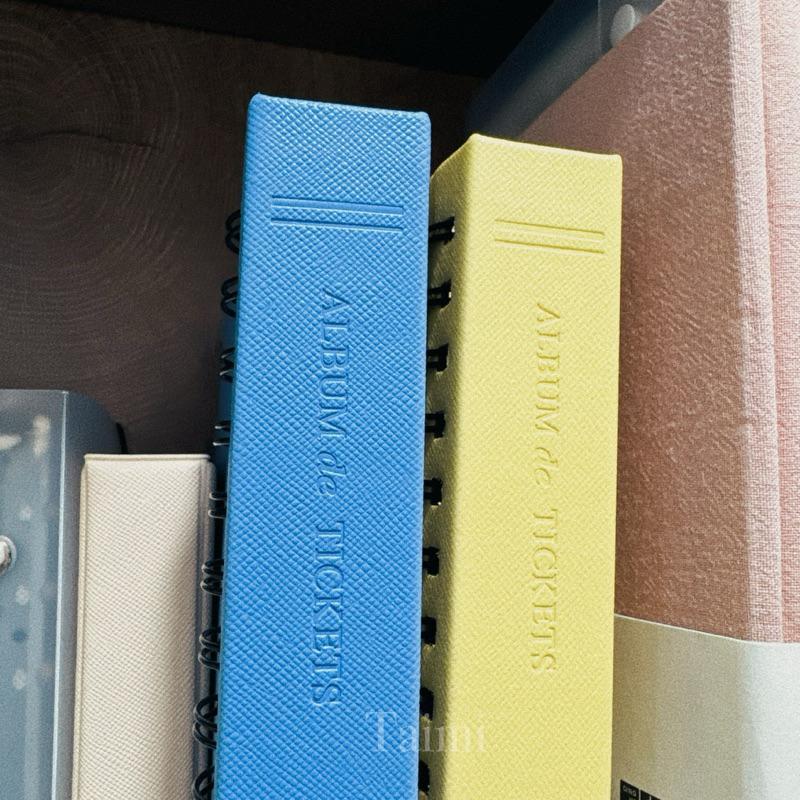 現貨✨韓國票根收納冊 演唱會門票收納機票整理收納 登機證收納收藏 票卷收藏本 票根收納本票根整理 手帳收藏機票收納-細節圖9