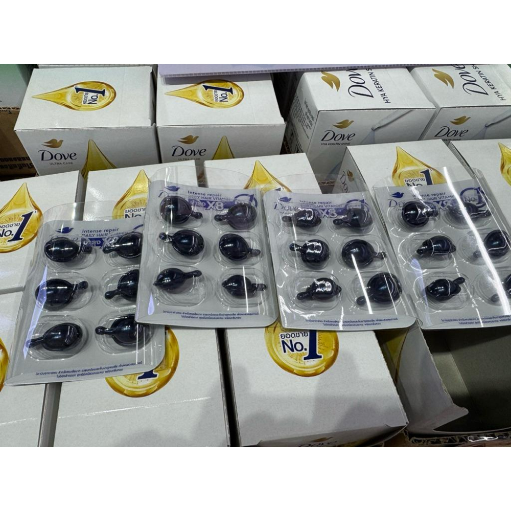現貨🇹🇭多芬Dove 8倍護髮精油 10倍護髮精油 髮膜隨身包 10倍 護髮精華 泰國必買好物 旅遊小包裝 小樣外出便攜-細節圖2