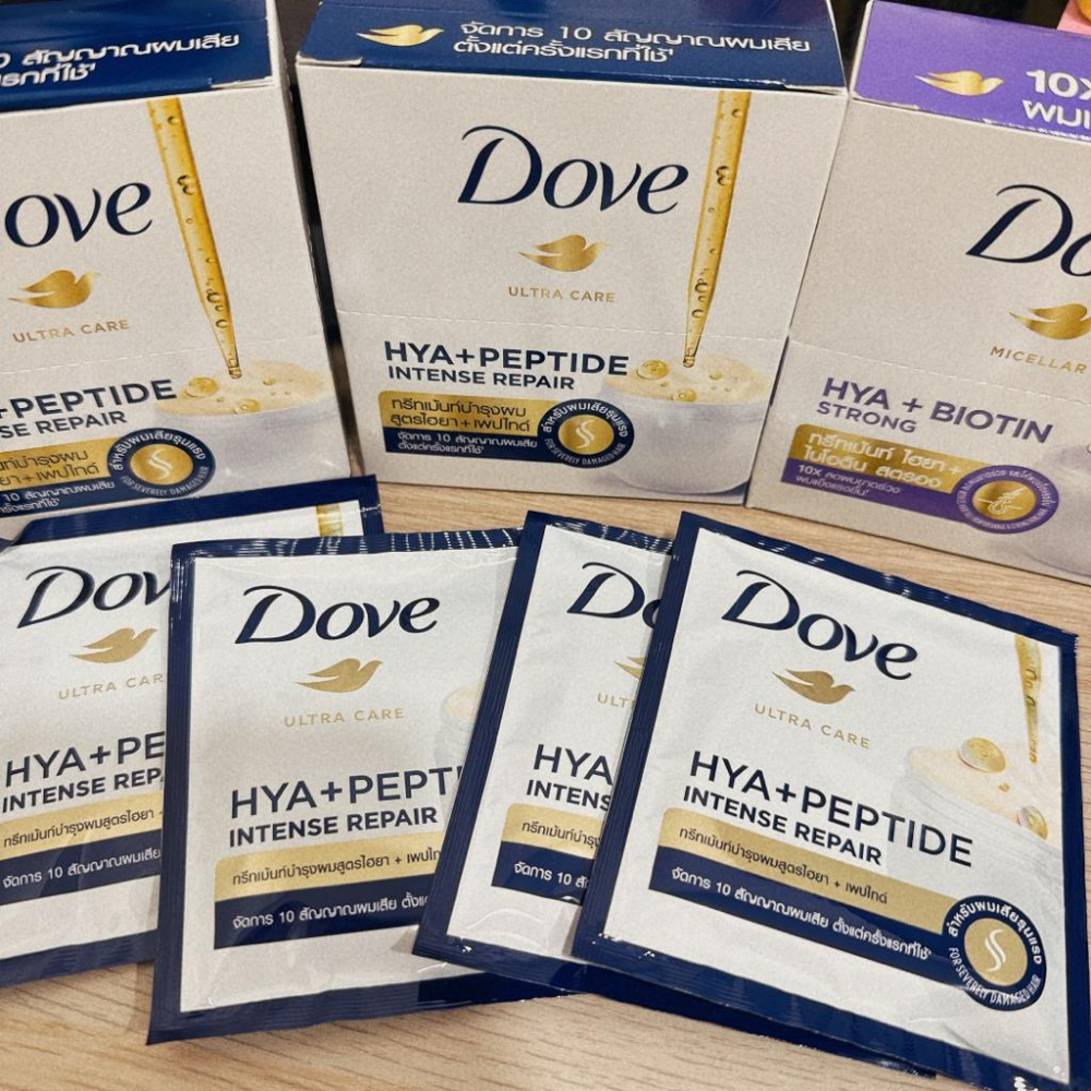 現貨🇹🇭多芬Dove 8倍護髮精油 10倍護髮精油 髮膜隨身包 10倍 護髮精華 泰國必買好物 旅遊小包裝 小樣外出便攜-細節圖4