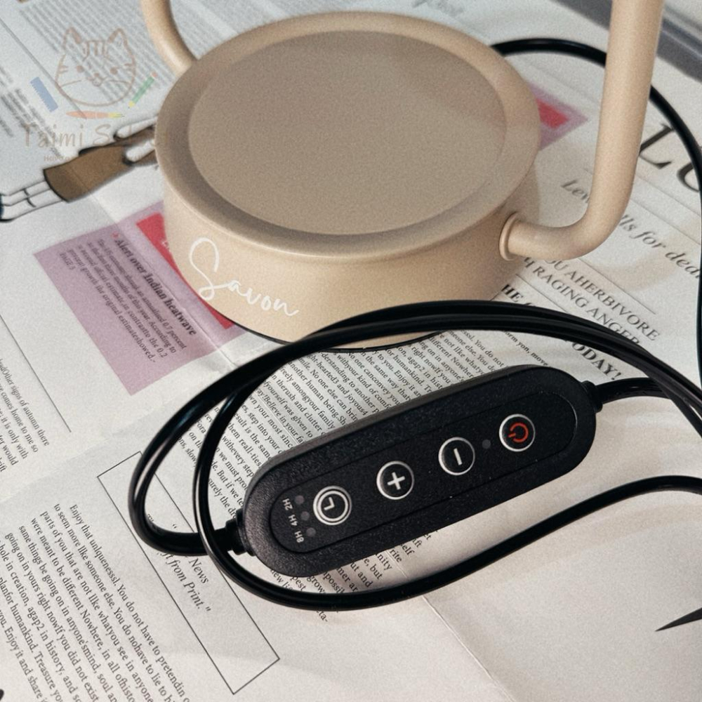 現貨♡𝑺𝒂𝒗𝒐𝒏復古手提油燈融蠟燈 融蠟燭燈 香薰融蠟燈 香氛融蠟燈 精油融蠟燈-細節圖4