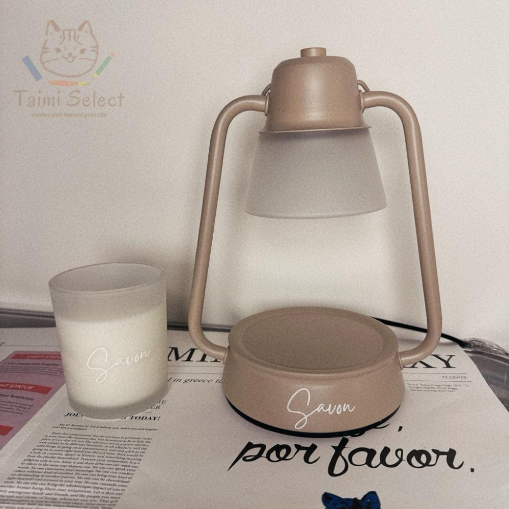 現貨♡𝑺𝒂𝒗𝒐𝒏復古手提油燈融蠟燈 融蠟燭燈 香薰融蠟燈 香氛融蠟燈 精油融蠟燈-細節圖5