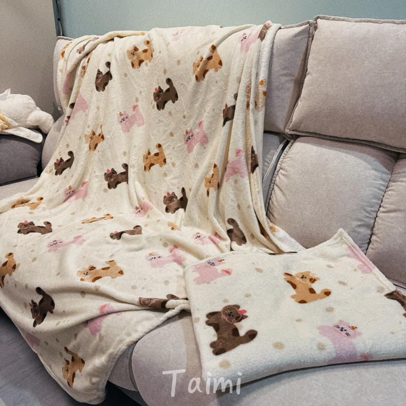 現貨✨超柔軟萌貓咪牛奶絨毛毯子 空調毯 冷氣毯 沙發毯 午休毯 午睡毯 萬用毯 毛毯 法蘭絨 萬用毯 寵物毯-細節圖6