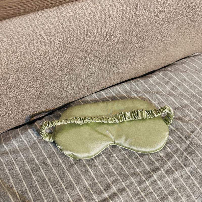 免運✨仿真絲透氣遮光舒眠眼罩 遮光眼罩 舒眠眼罩 透氣眼罩 親膚眼罩-細節圖8