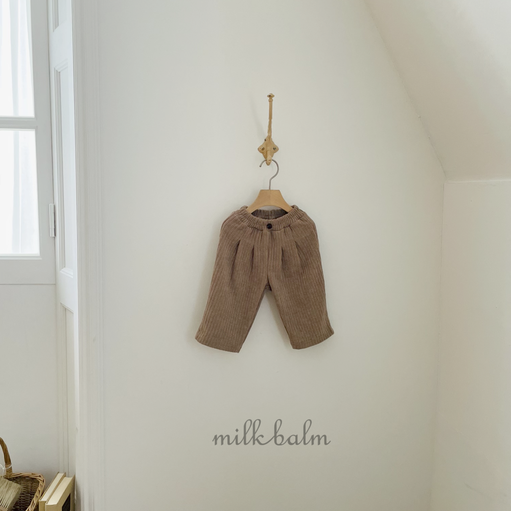 ❄️105現貨❄️milkbalm 燈心絨百搭長褲🧸韓國童裝-細節圖11