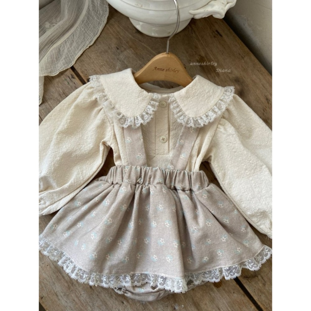 ❄️米白18M現貨❄️Anne Shirley娃娃領襯衫🧸韓國童裝-細節圖7