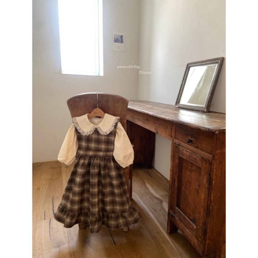 ❄️米白18M現貨❄️Anne Shirley娃娃領襯衫🧸韓國童裝-細節圖9