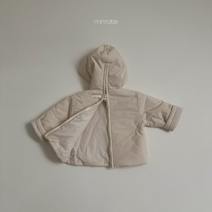 🍰黑色110現貨🍰minirobe 小格子後拉鍊連帽上衣🧸韓國童裝-細節圖5