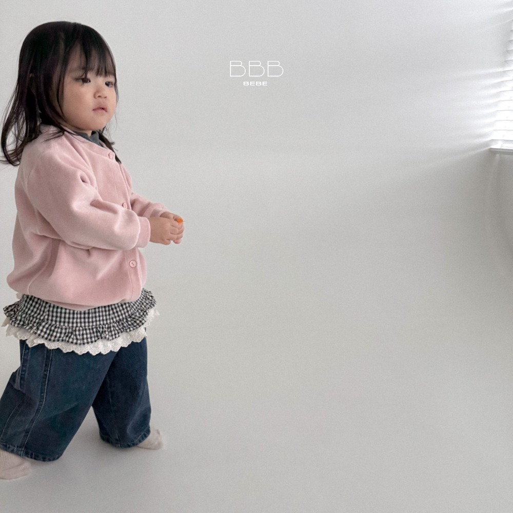 🍂牛仔75現貨🍂bella bambina 基本款鬆緊長褲🧸韓國童裝-細節圖9