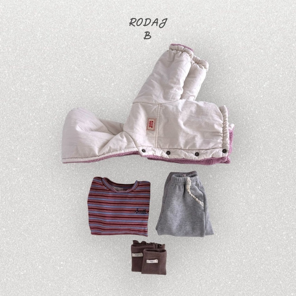 ❄️白90現貨❄️RODAJ baby 兩面穿暖呼呼連帽外套🧸韓國童裝-細節圖5
