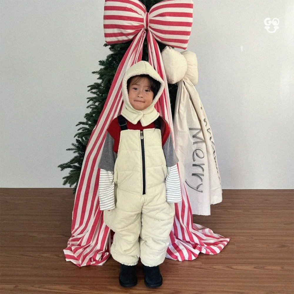 ❄️杏色大童款現貨❄️ gou防風保暖帽套🧸韓國童裝-細節圖3