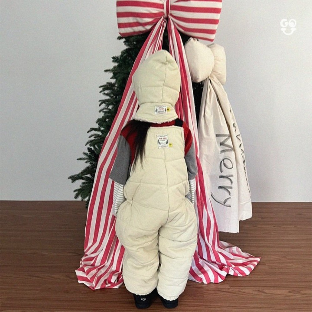 ❄️杏色大童款現貨❄️ gou防風保暖帽套🧸韓國童裝-細節圖4