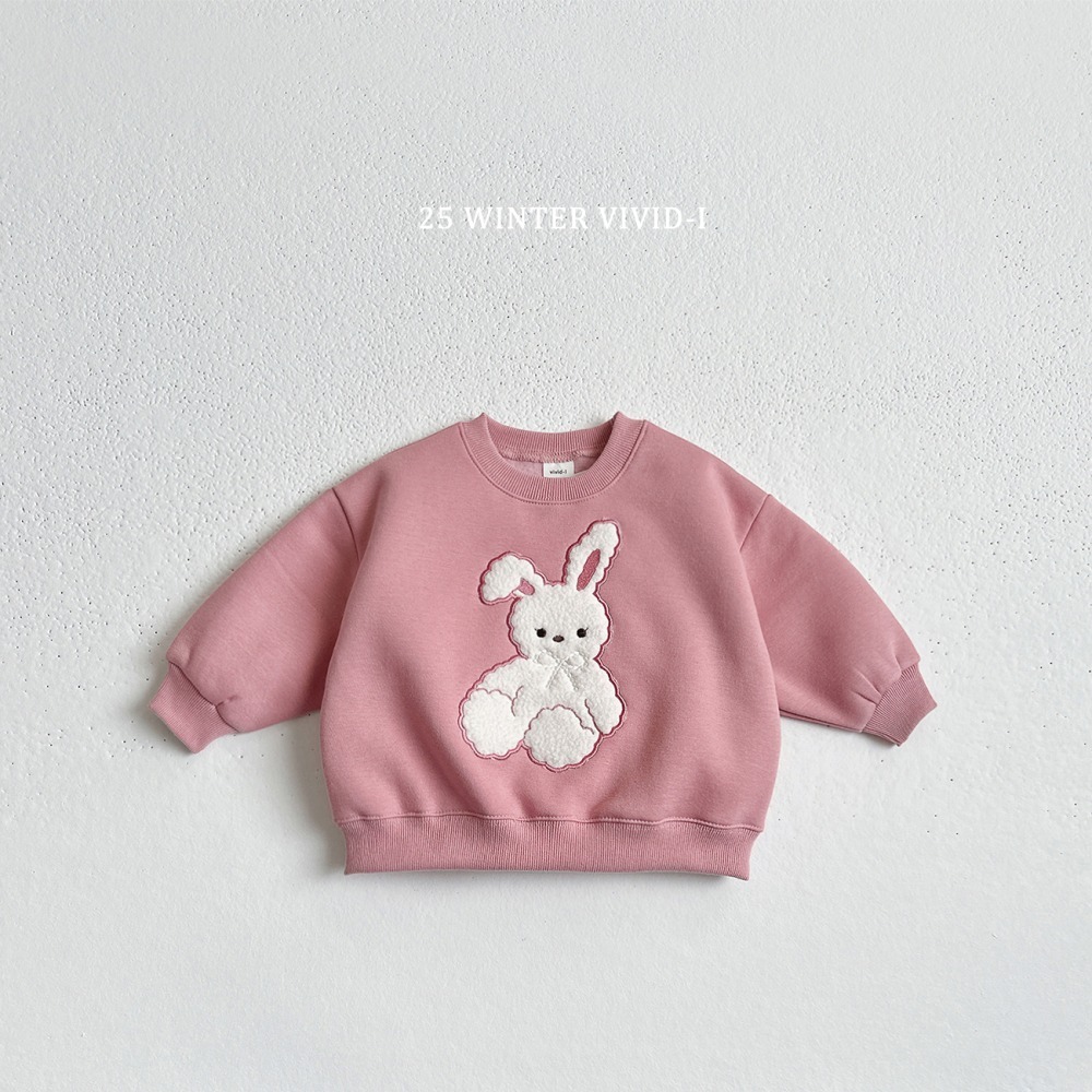 ❄️灰100現貨❄️vividi 可愛動物刷毛上衣🧸韓國童裝-規格圖8