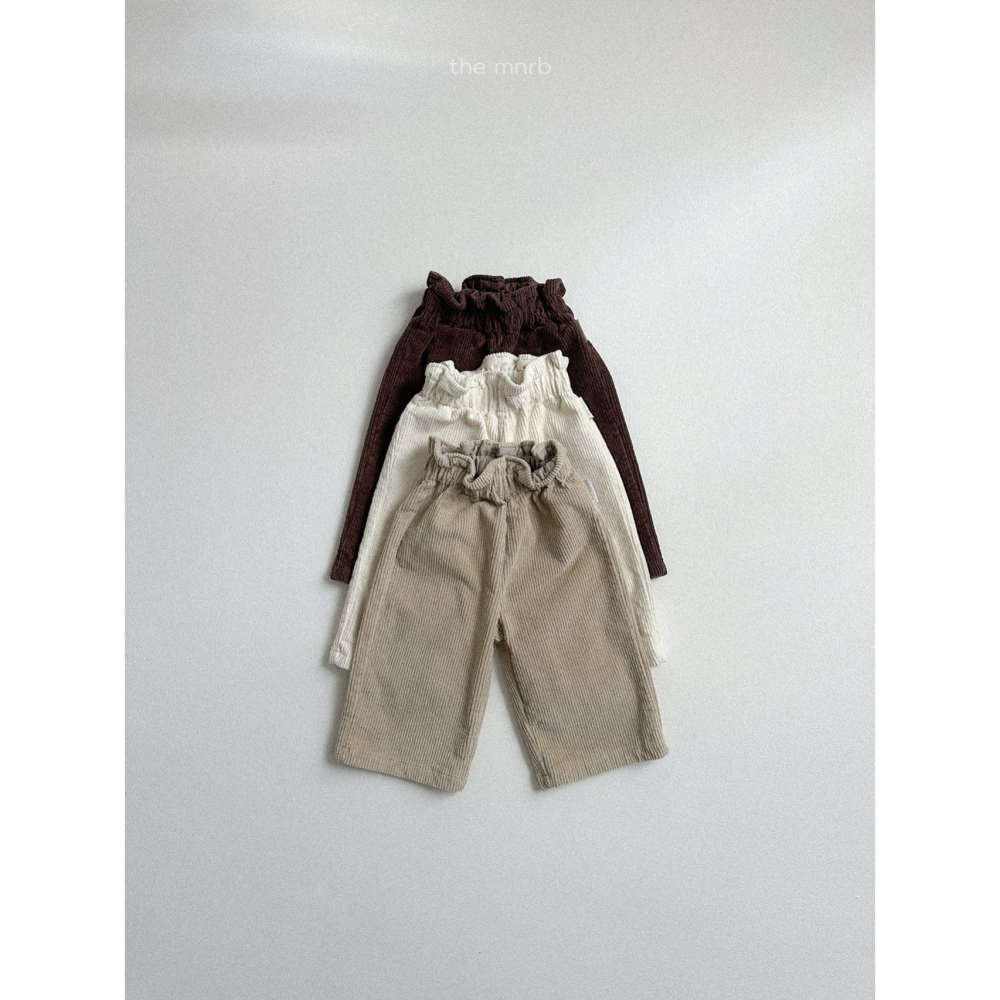 ❄️杏80現貨❄️ minirobe 燈心絨長褲🧸韓國童裝-細節圖3