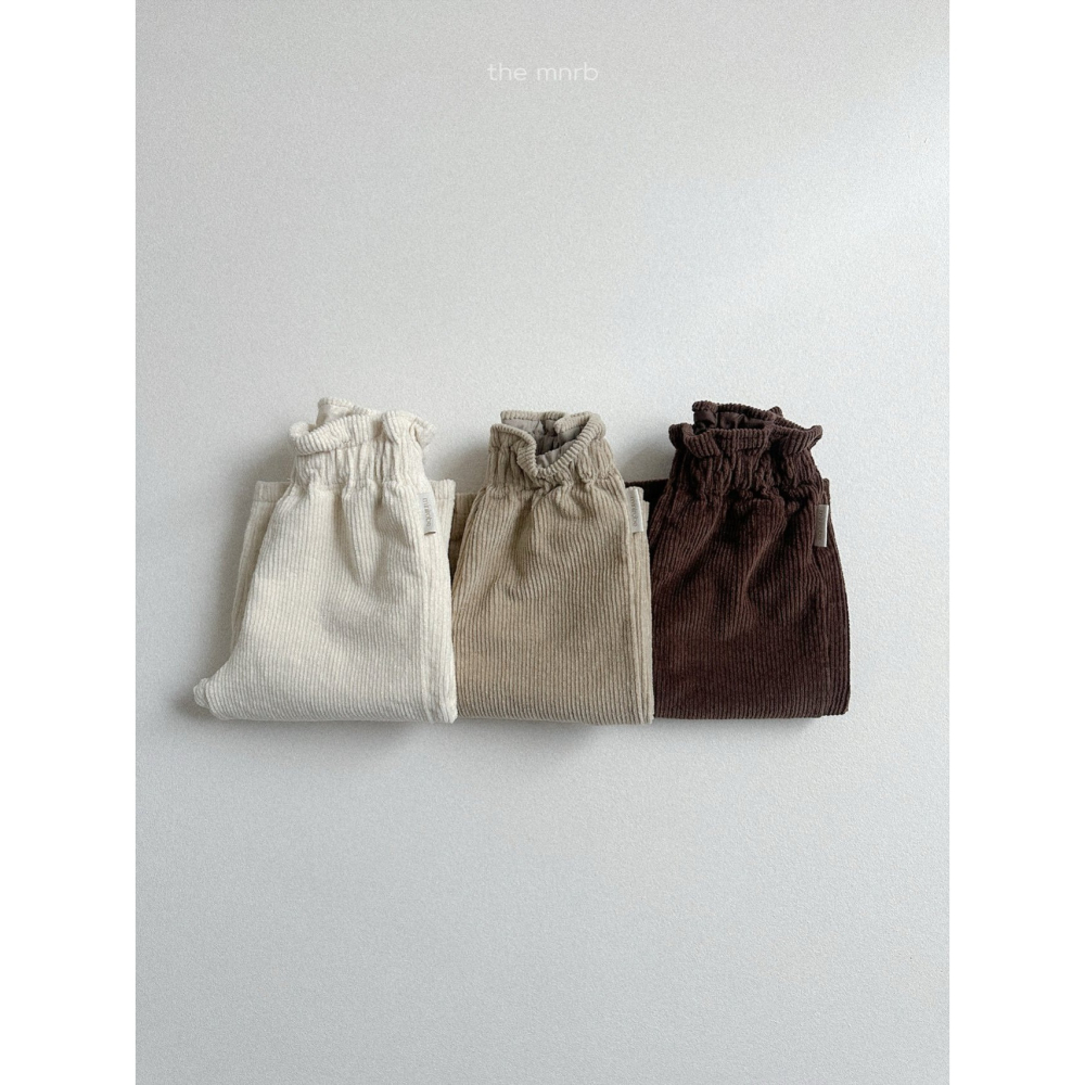 ❄️杏80現貨❄️ minirobe 燈心絨長褲🧸韓國童裝-細節圖4