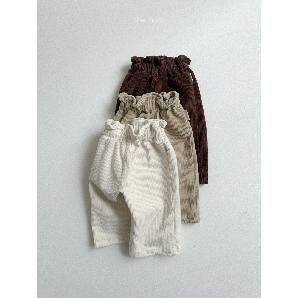 ❄️杏80現貨❄️ minirobe 燈心絨長褲🧸韓國童裝-細節圖5