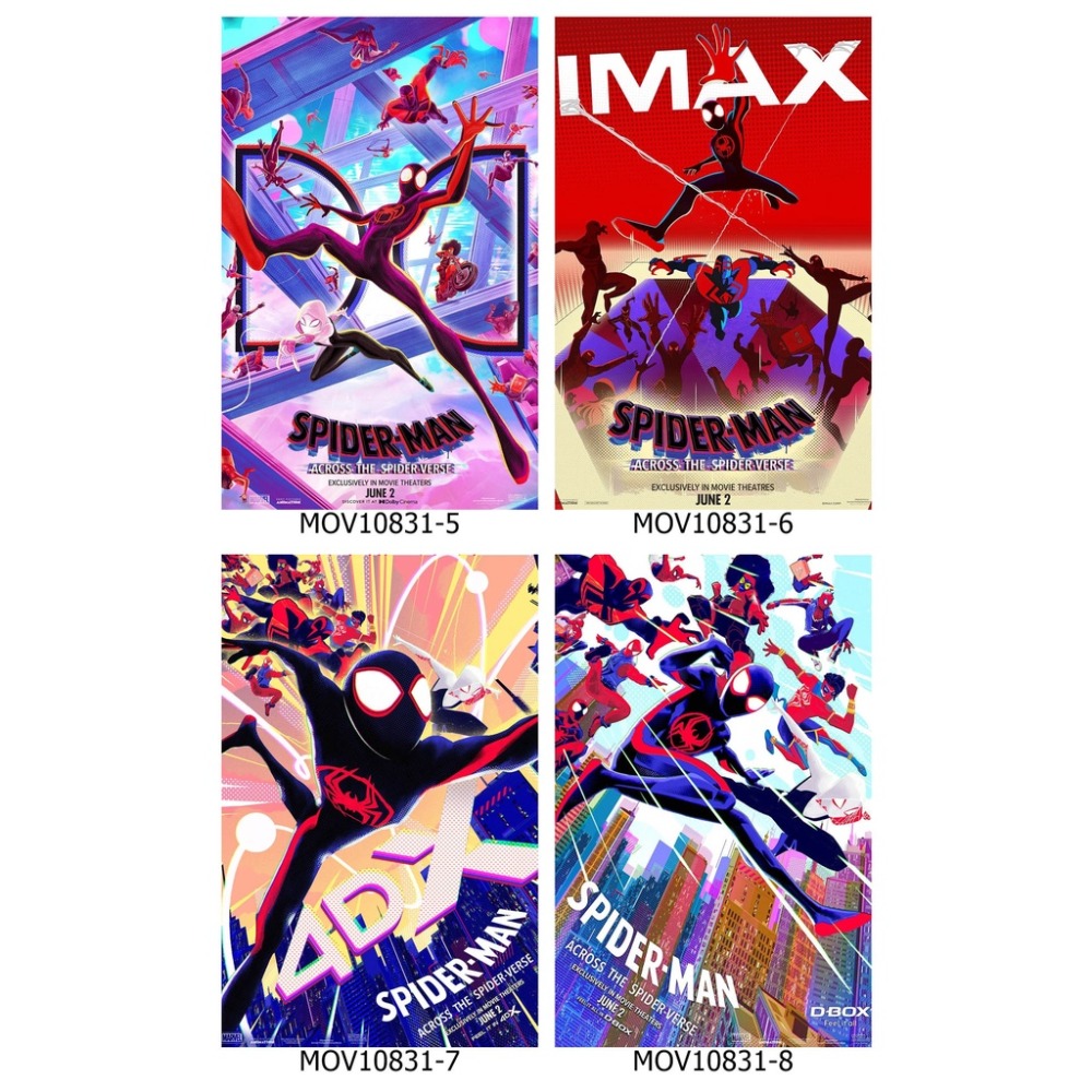 蜘蛛人：穿越新宇宙 A3 A2電影海報周邊多款 Spider-Man: Across the Spider-Verse-細節圖2