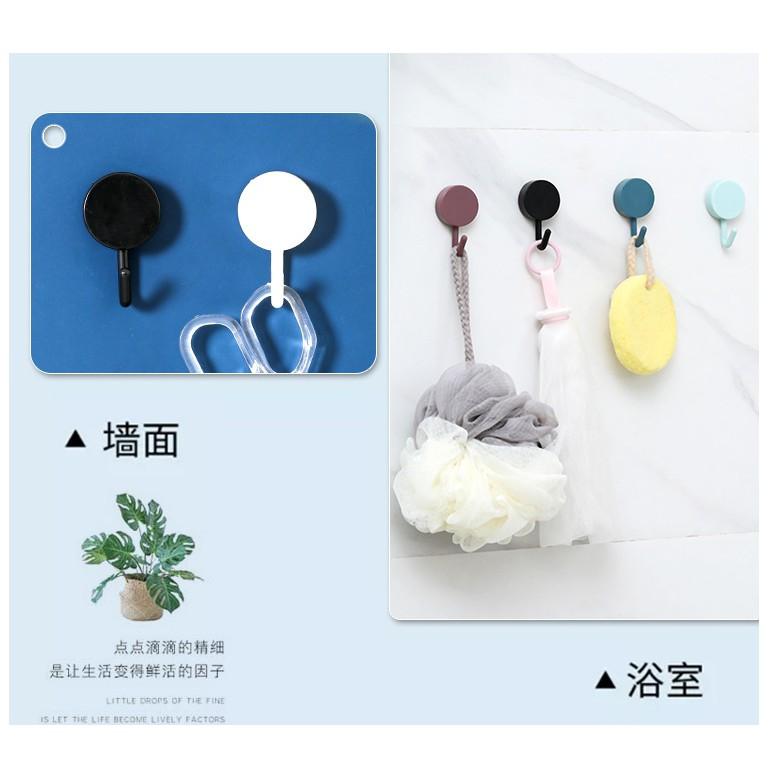 皮老闆3C賣場 北歐風雙色掛勾 旋轉掛勾 北歐風圓形單色掛勾 雙色圓形掛勾 圓形掛勾 壁掛 小掛鉤 免釘 無痕 掛鈎-細節圖8