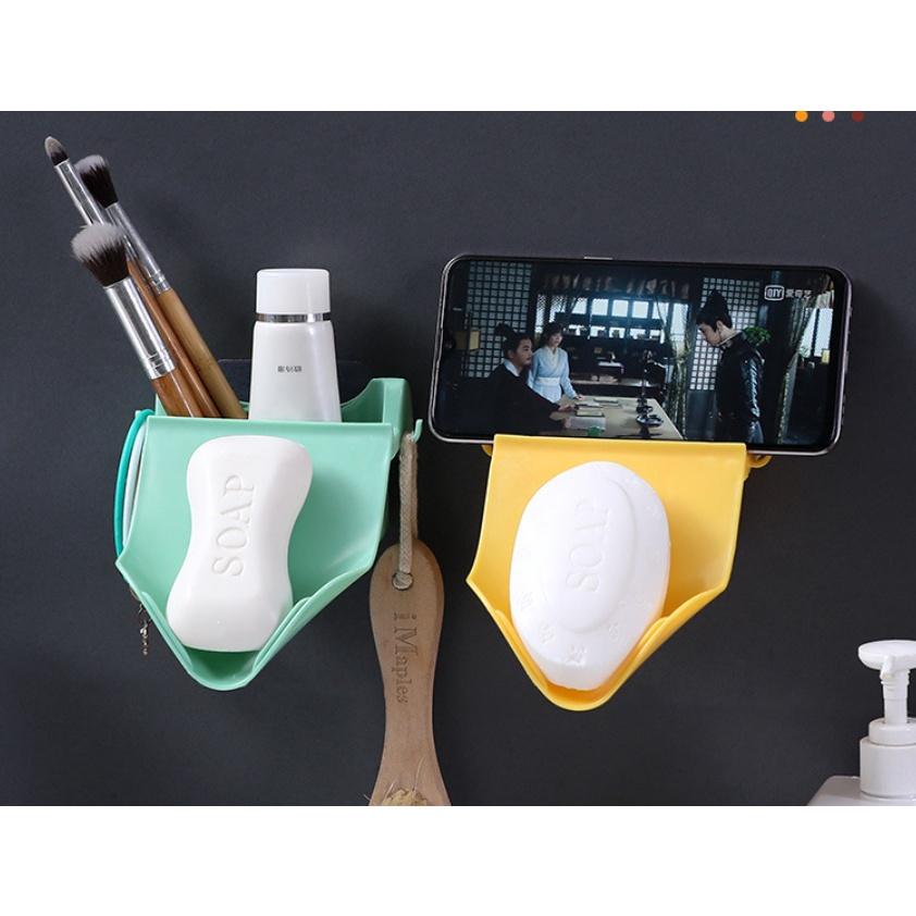 皮老闆3C賣場 日式清新肥皂盒 肥皂瀝水架 瀝水盒 肥皂盒 香皂盒 吸盤肥皂盒 廚房浴室收納 肥皂瀝水導流-細節圖9