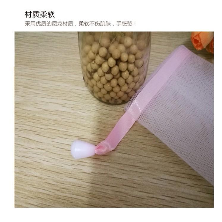 起泡網 打泡網 獨立包裝 多用途雙層發泡網 洗臉洗面奶泡泡網 肥皂起泡網 肥皂袋 肥皂打泡網 打泡網 肥皂起泡袋-細節圖4