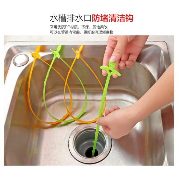 水管疏通棒 24H出貨 台灣現貨 水管清理器 毛髮清理器 水槽防堵清潔鉤 疏通棒 疏通鉤 水管毛髮疏通器 頭髮清理器-細節圖3