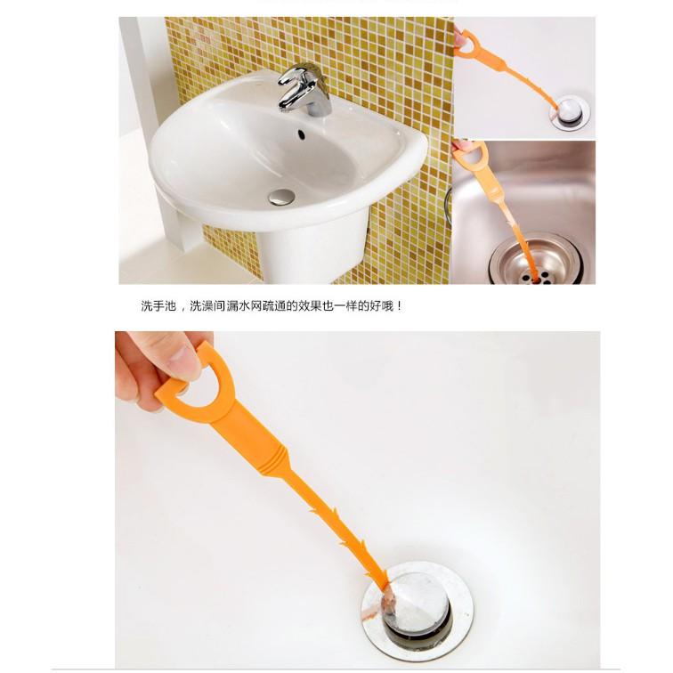 水管疏通棒 24H出貨 台灣現貨 水管清理器 毛髮清理器 水槽防堵清潔鉤 疏通棒 疏通鉤 水管毛髮疏通器 頭髮清理器-細節圖5