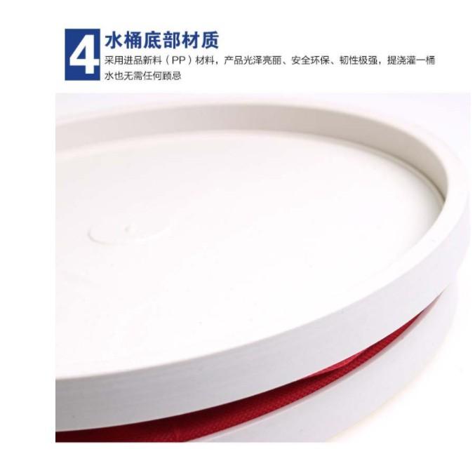 13L摺疊水桶 便攜型 折叠 水桶 露營 牛津布 洗車用 攜帶式矽膠折疊水桶 洗車 露營 釣魚 收納水桶 可提水桶-細節圖6