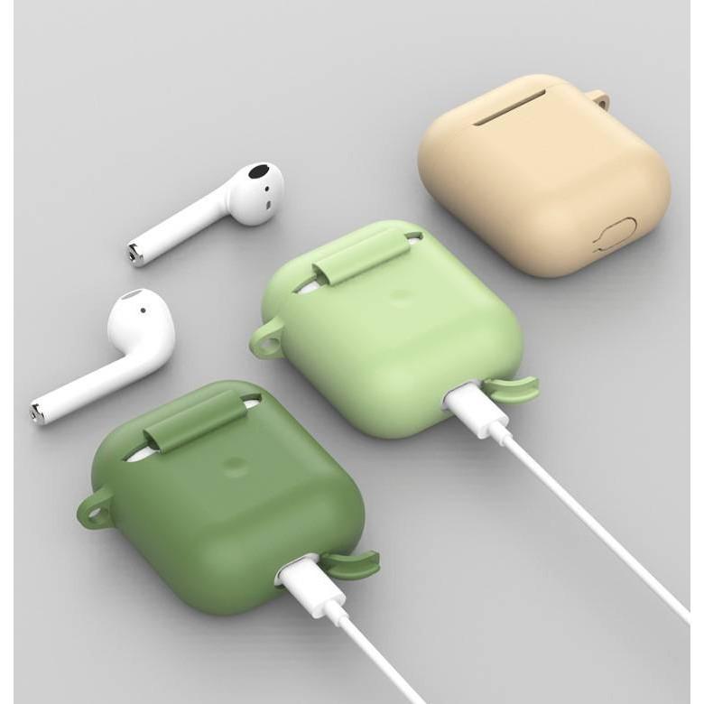 皮老闆3C賣場 新品Airpods2代/pro耳机矽膠保護套 全包防摔防塵套 蘋果無線耳機AirPods Pro 耳機套-細節圖2