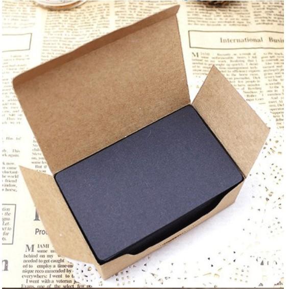 台灣現貨加厚款 DIY復古牛皮小卡片 復古懷舊 單字卡 紙卡 空白字卡 單字卡 祝福小卡 牛皮紙卡 白色紙卡-細節圖5