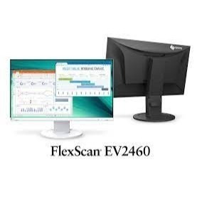 EIZO FlexScan EV2460 黑色款24吋低藍光低閃頻顯示器/黑色-白色款/公司