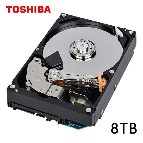 TOSHIBA 企業碟 8TB 3.5吋 企業級硬碟(MG08ADA800E)/全新品發票保固證明-細節圖2