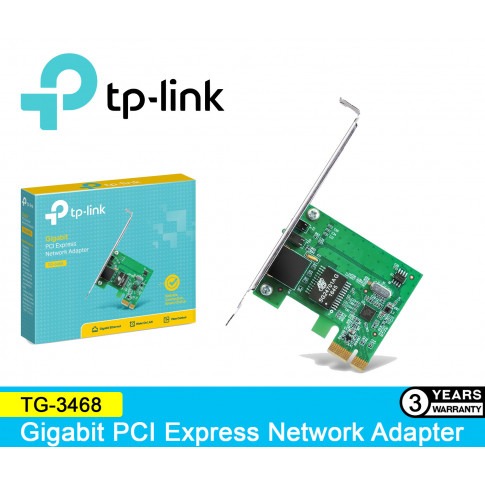TP-LINK TG-3468 Gigabit PCI Express 網路卡(有線網卡) 全新品