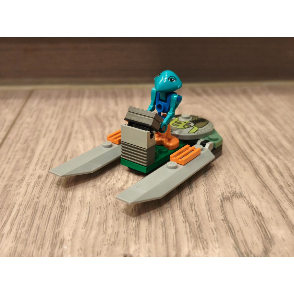 LEGO樂高絕版Space Life on Mars太空系列1414 Double Hover火星人漂浮者號二手美品-細節圖2