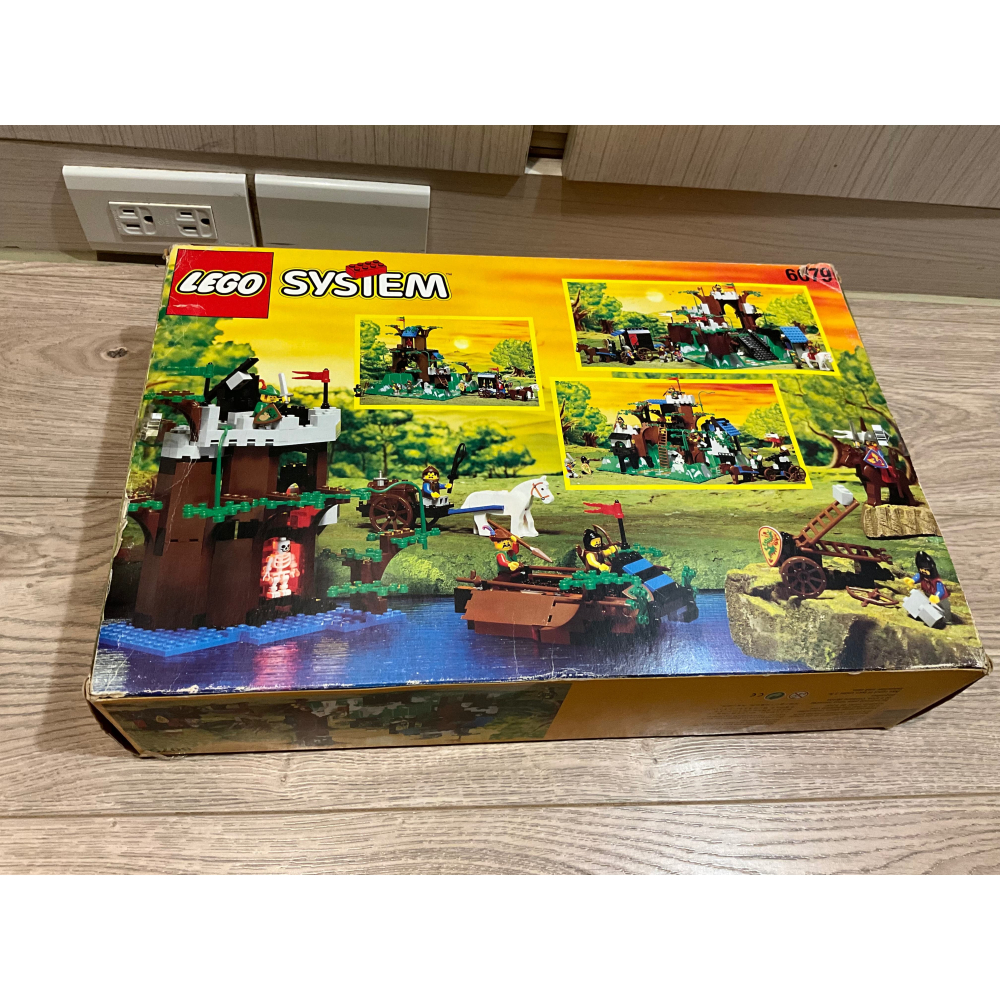LEGO樂高經典絕版城堡羅賓漢系列6079 Dark Forest Fortress鹿族森林要塞二手美品-細節圖4