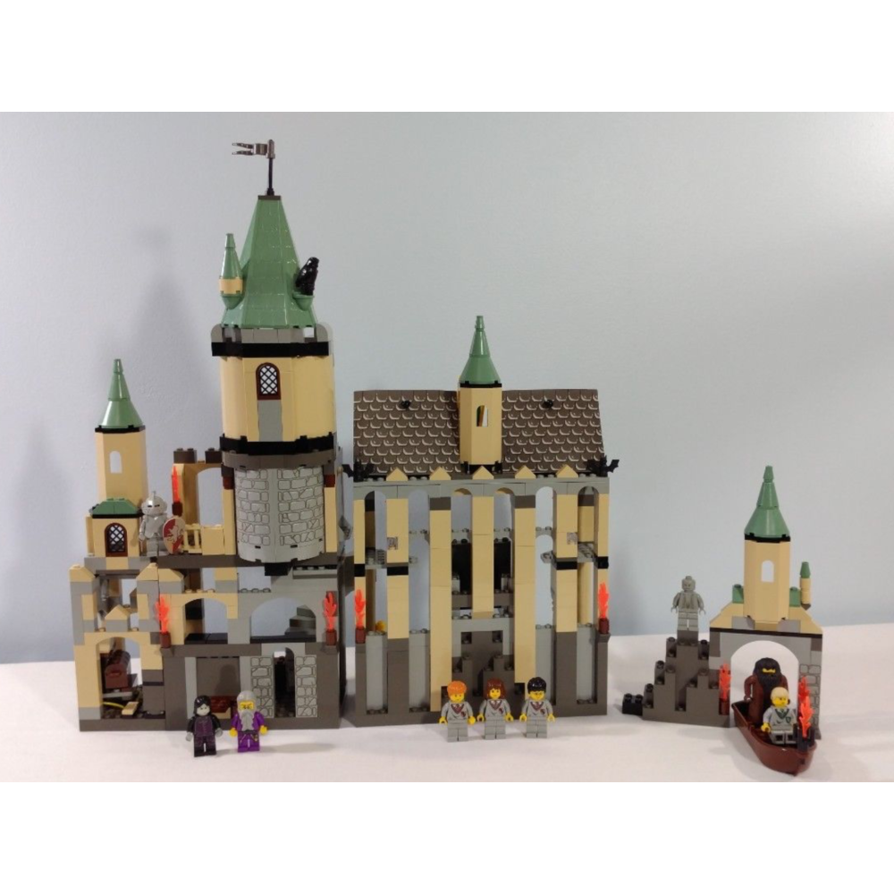 LEGO樂高經典絕版Harry Potter哈利波特系列4709 霍格華茲學院城堡二手美品-細節圖4