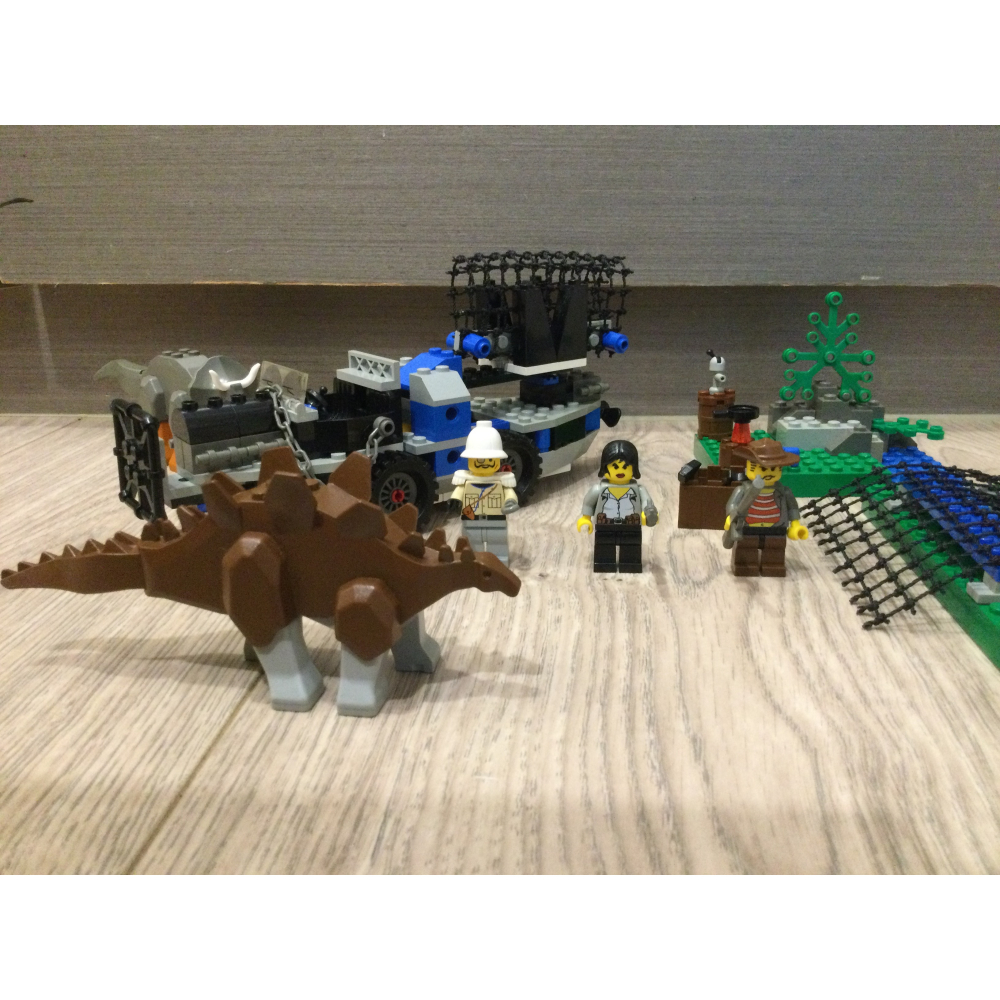 Lego樂高經典絕版Adventure探險系列5955 All Terrain Trapper全地形捕捉大隊二手美品-細節圖2